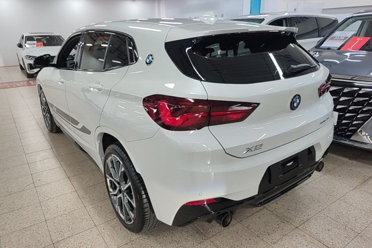 Used BMW X2 2022 xDrive25i Midnight Edition Rear Left 45 Deg