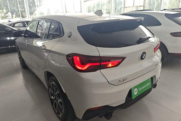 Used BMW X2 2022 xDrive25i Midnight Edition Rear Left 45 Deg