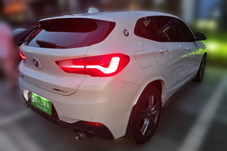 Used BMW X2 2022 sDrive25i M Sport Package Rear Right 45 Deg