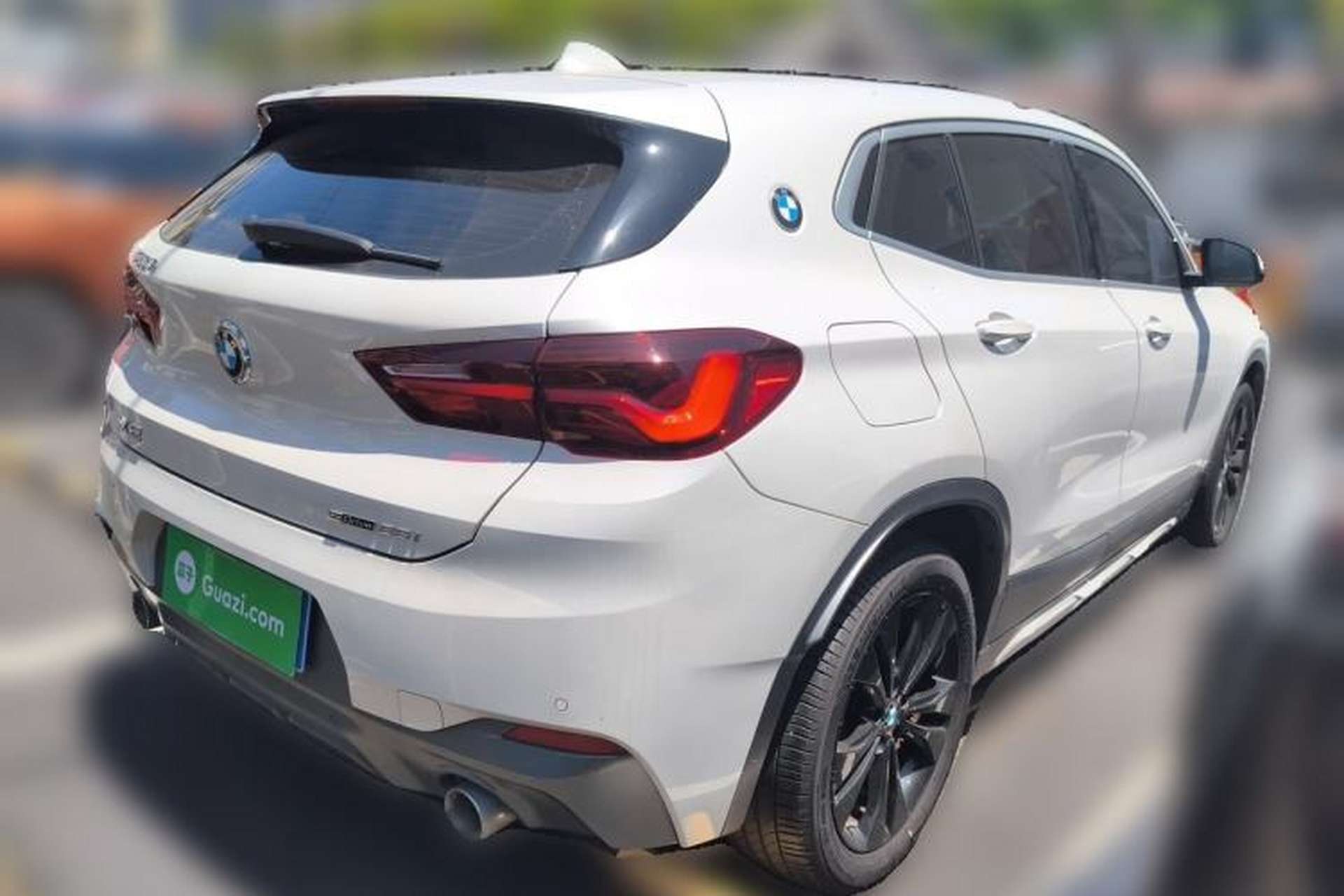 Used BMW X2 2022 sDrive25i M Sport Package Rear Right 45 Deg
