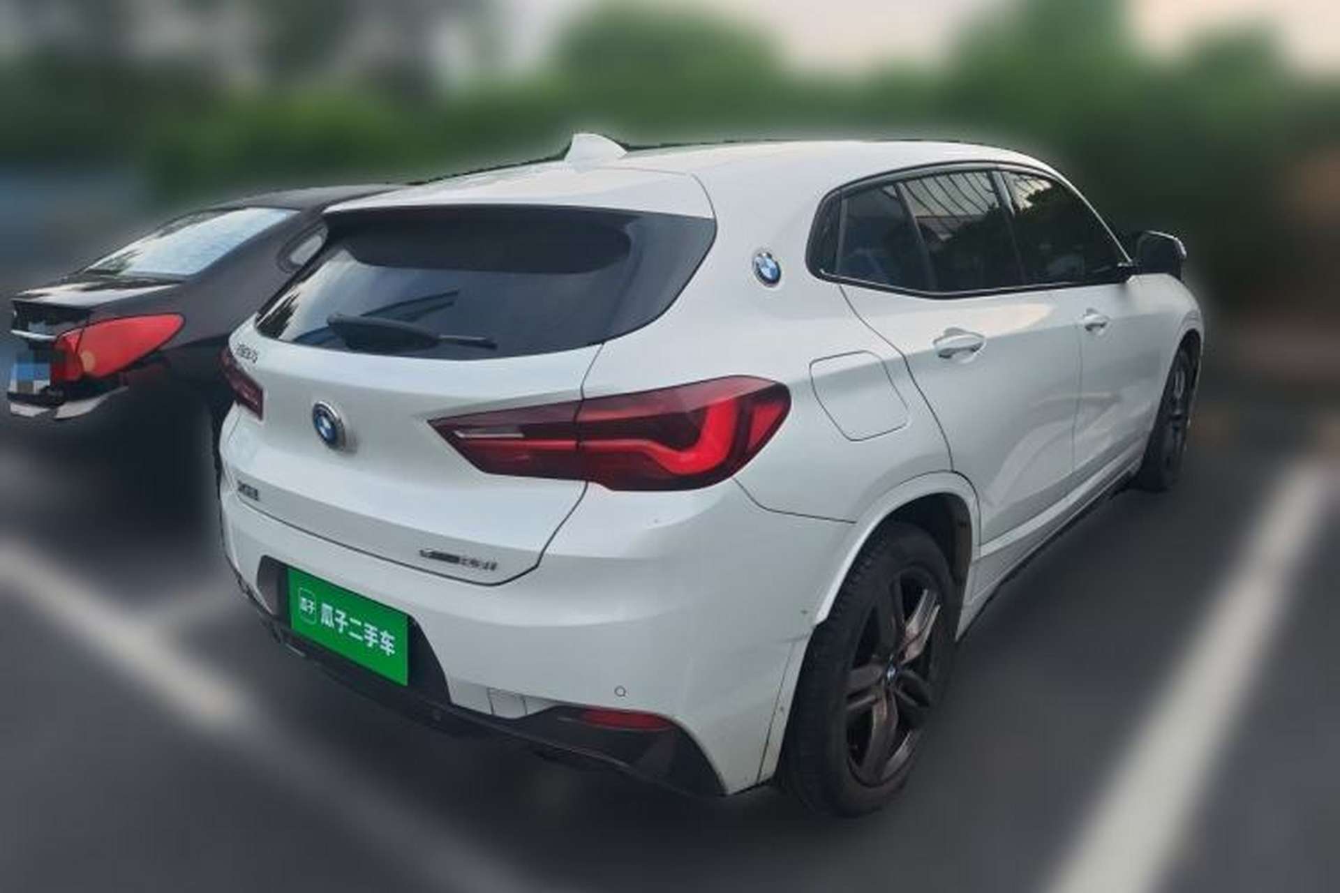 Used BMW X2 2022 sDrive25i M Sport Package Rear Right 45 Deg