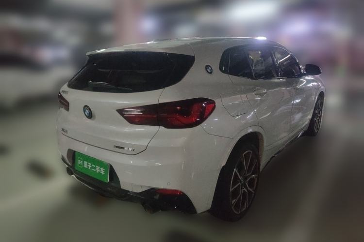 Used BMW X2 2022 xDrive25i Midnight Edition Rear Right 45 Deg