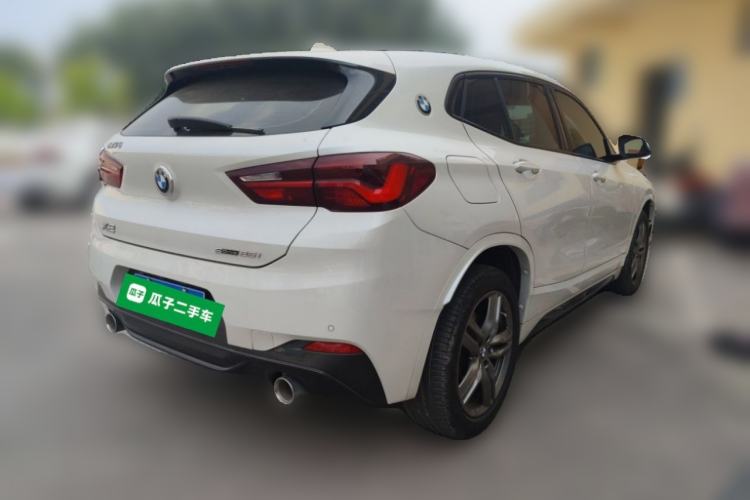 Used BMW X2 2022 sDrive25i M Sport Package Rear Right 45 Deg