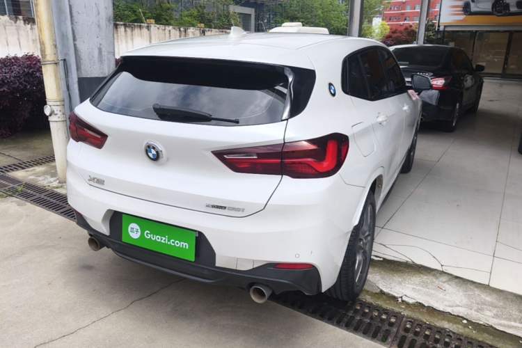 Used BMW X2 2022 sDrive25i M Sport Package Rear Right 45 Deg