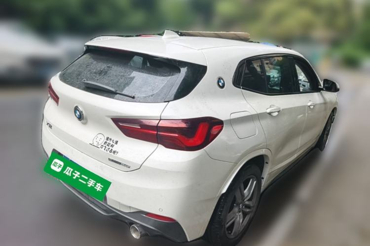 Used BMW X2 2022 sDrive25i M Sport Package Rear Right 45 Deg