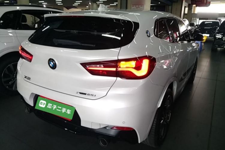 Used BMW X2 2022 xDrive25i Midnight Edition Rear Right 45 Deg