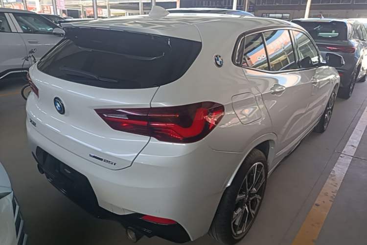 Used BMW X2 2022 sDrive25i Midnight Edition Rear Right 45 Deg