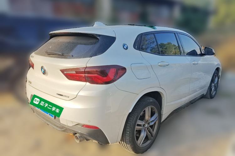 Used BMW X2 2022 sDrive25i M Sport Package Rear Right 45 Deg