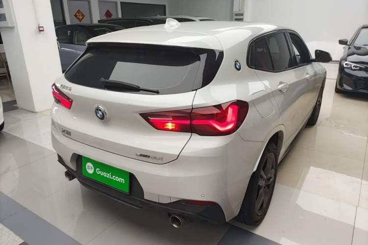 Used BMW X2 2022 sDrive25i M Sport Package Rear Right 45 Deg