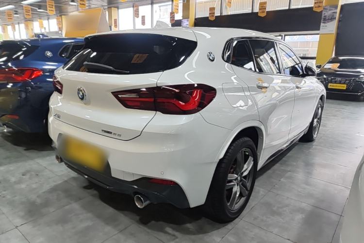 Used BMW X2 2022 sDrive25i M Sport Package Rear Right 45 Deg
