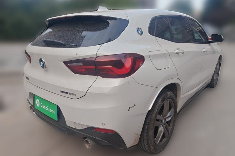 Used BMW X2 2022 sDrive25i M Sport Package Rear Right 45 Deg
