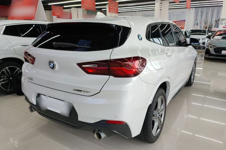 Used BMW X2 2022 sDrive25i M Sport Package Rear Right 45 Deg