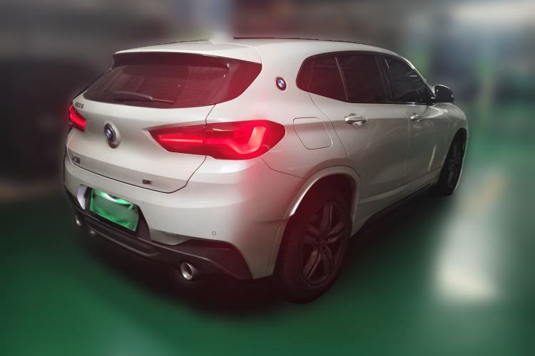 Used BMW X2 2022 sDrive25i M Sport Package Rear Right 45 Deg
