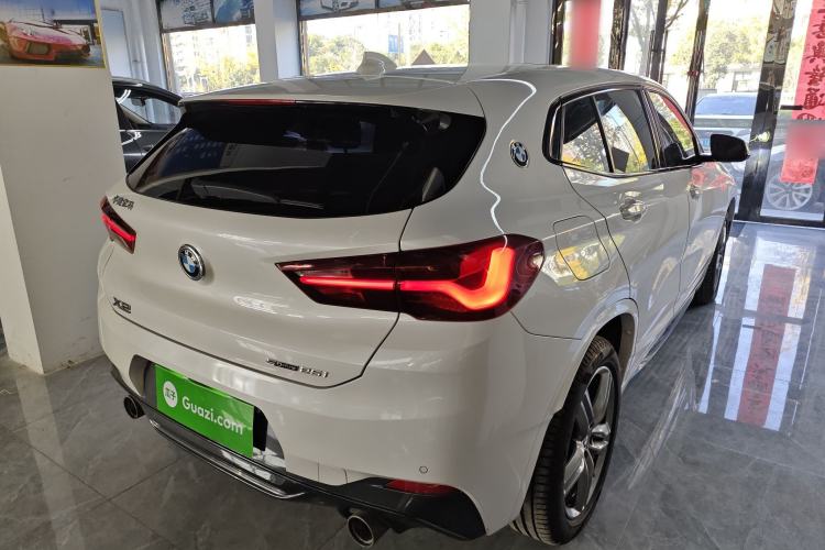 Used BMW X2 2022 sDrive25i M Sport Package Rear Right 45 Deg