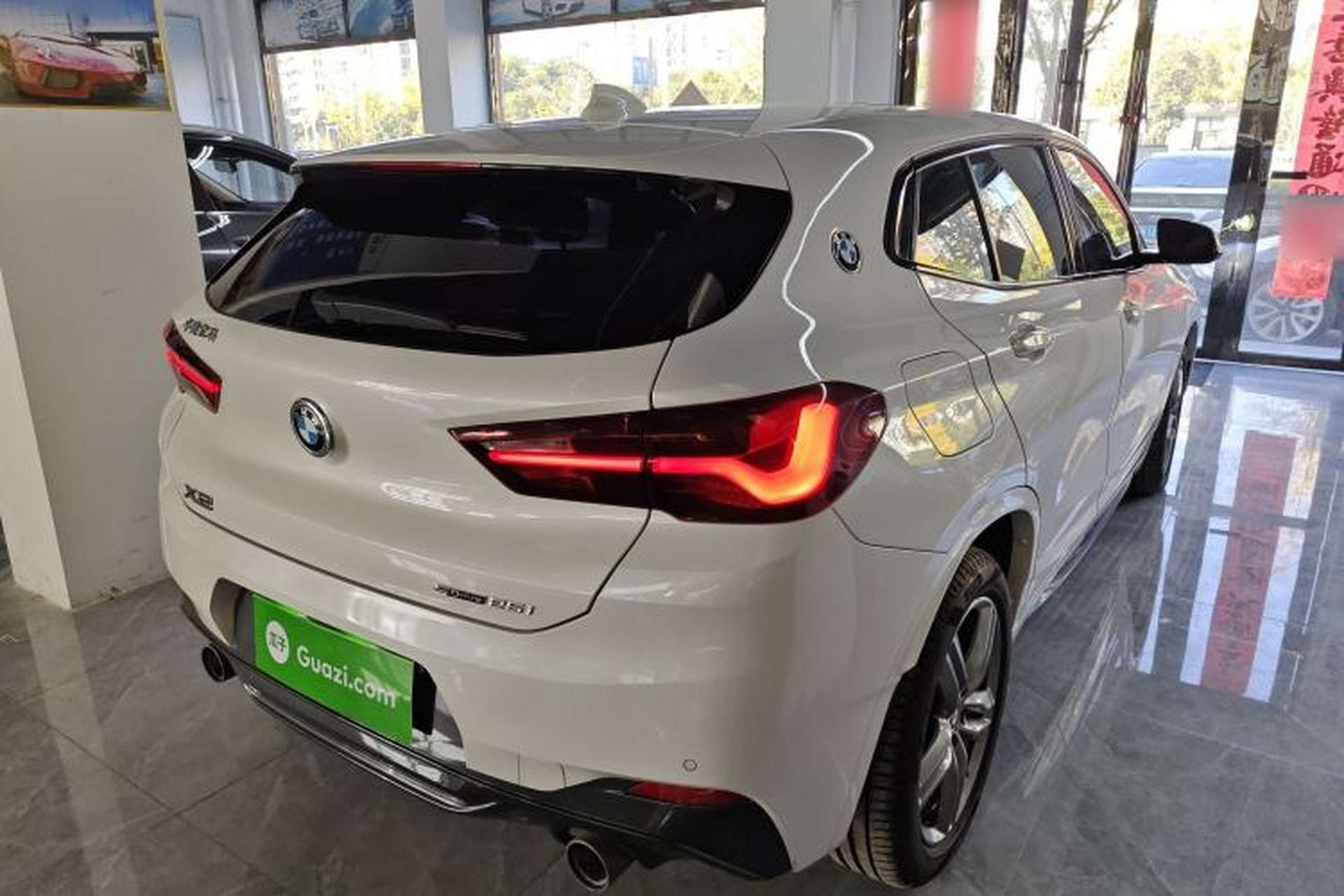 Used BMW X2 2022 sDrive25i M Sport Package Rear Right 45 Deg