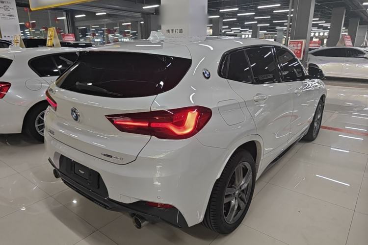 Used BMW X2 2022 sDrive25i M Sport Package Rear Right 45 Deg