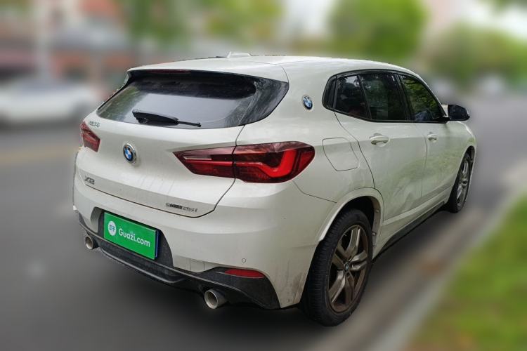 Used BMW X2 2022 sDrive25i M Sport Package Rear Right 45 Deg