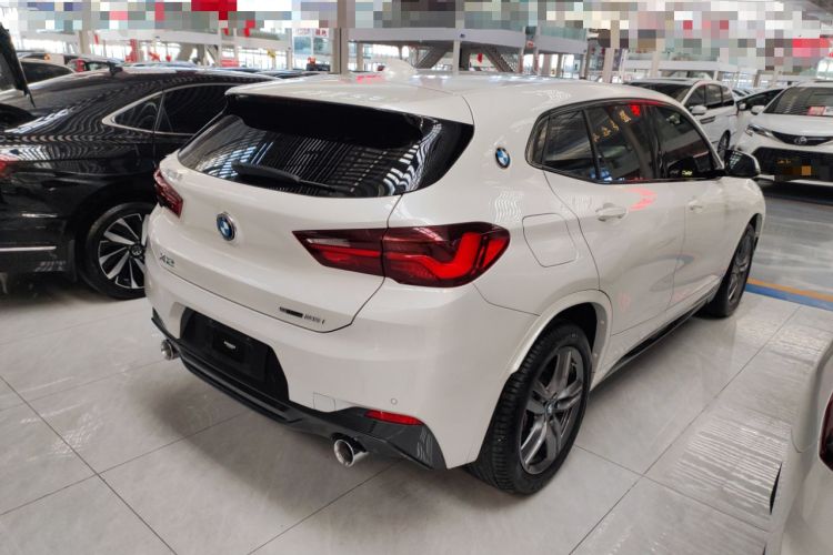 Used BMW X2 2022 sDrive25i M Sport Package Rear Right 45 Deg