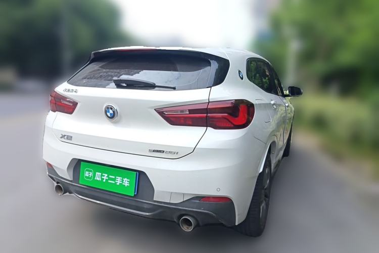 Used BMW X2 2022 sDrive25i M Sport Package Rear Right 45 Deg