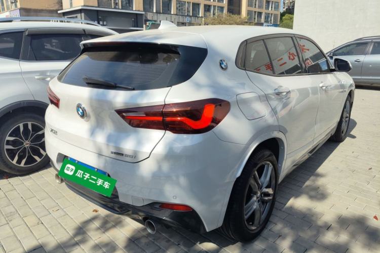 Used BMW X2 2022 sDrive25i M Sport Package Rear Right 45 Deg