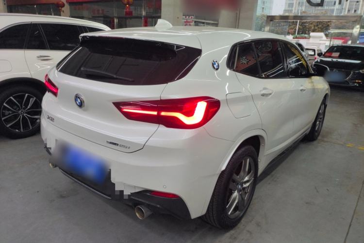 Used BMW X2 2022 sDrive25i M Sport Package Rear Right 45 Deg