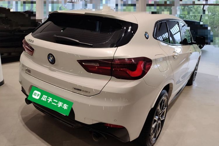 Used BMW X2 2022 xDrive25i Midnight Edition Rear Right 45 Deg