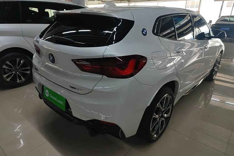 Used BMW X2 2022 xDrive25i Midnight Edition Rear Right 45 Deg