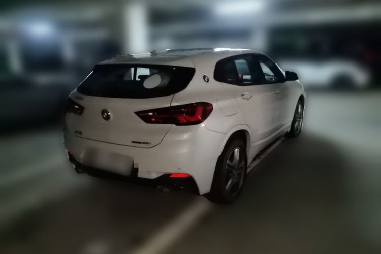Used BMW X2 2022 sDrive25i M Sport Package Rear Right 45 Deg