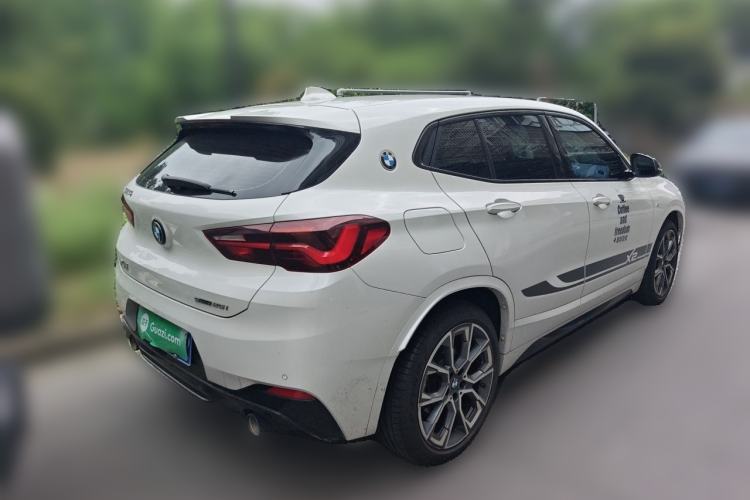 Used BMW X2 2022 sDrive25i Midnight Edition Rear Right 45 Deg