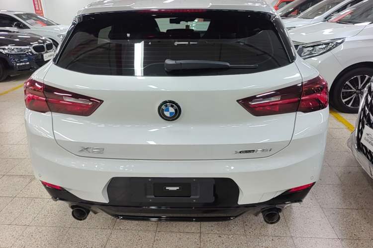 Used BMW X2 2022 xDrive25i Midnight Edition Rear