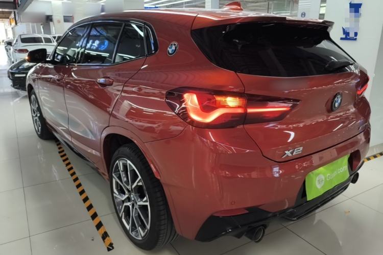 Used BMW X2 2022 xDrive25i Midnight Edition Rear Left 45 Deg