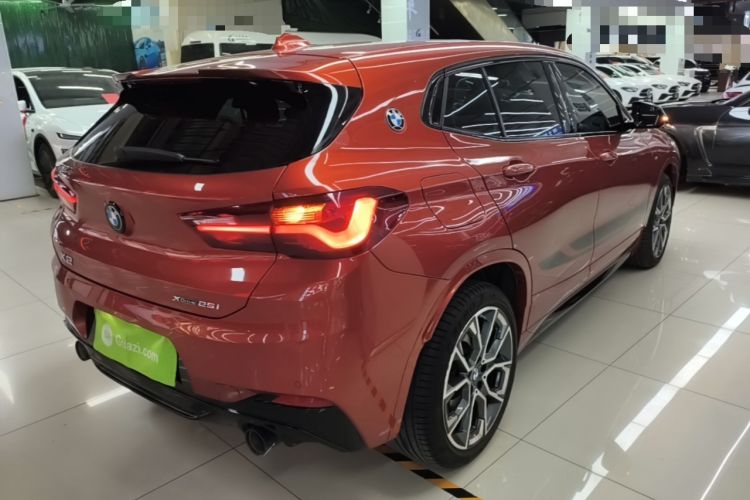 Used BMW X2 2022 xDrive25i Midnight Edition Rear Right 45 Deg