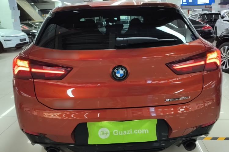 Used BMW X2 2022 xDrive25i Midnight Edition Rear