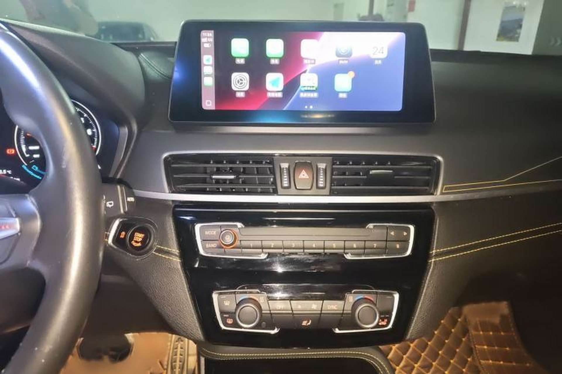 Used BMW X2 2023 sDrive 25i Shining Edition Audio And AC Panel