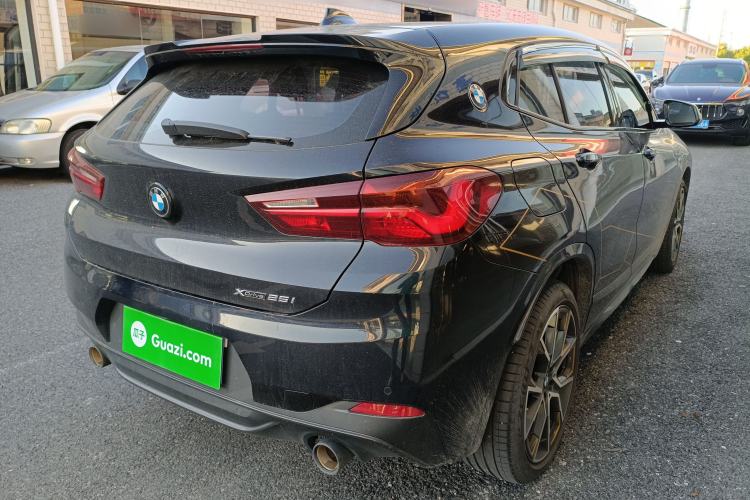 Used BMW X2 2023 xDrive 25i Shining Edition Rear Right 45 Deg