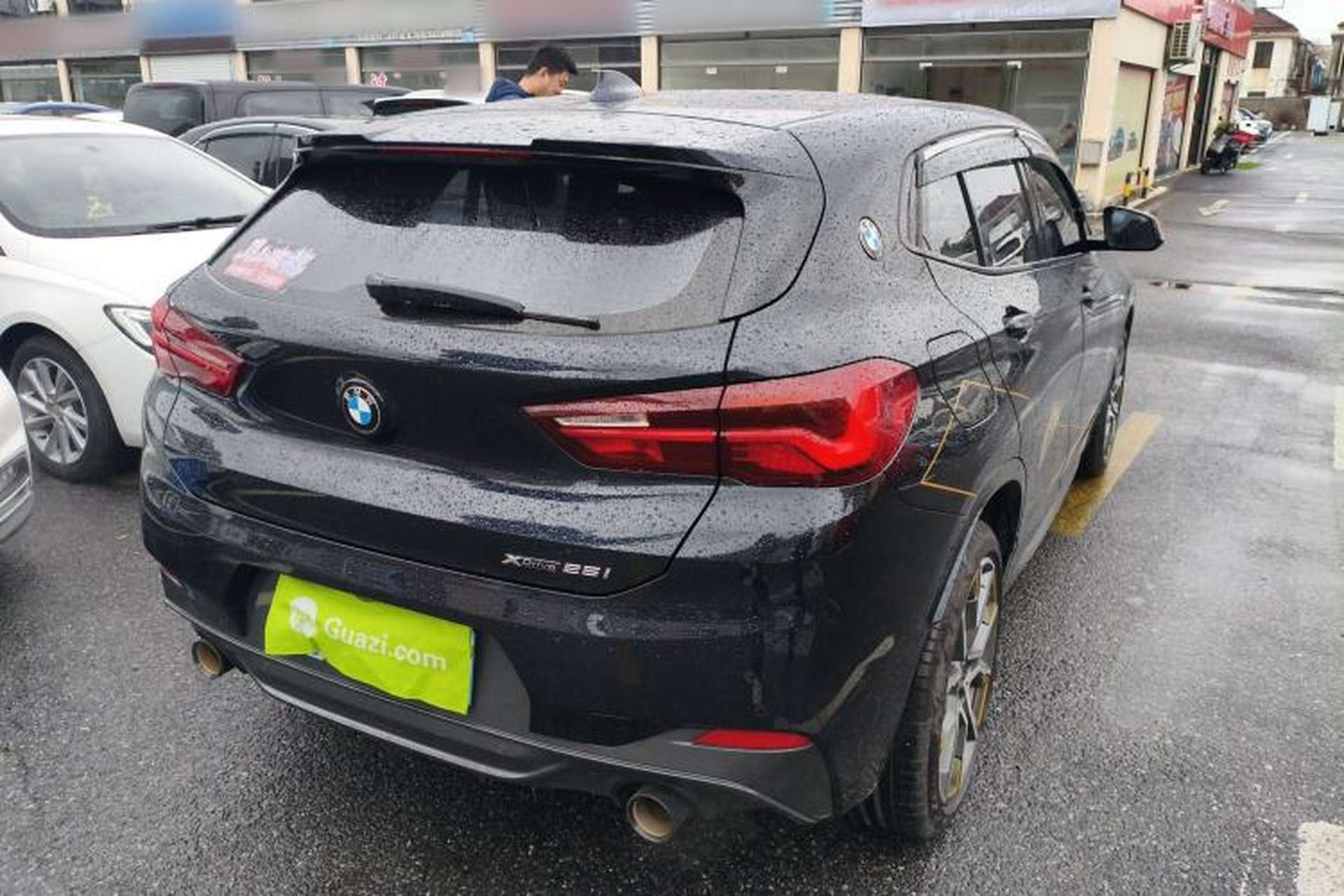 Used BMW X2 2023 xDrive 25i Shining Edition Rear Right 45 Deg