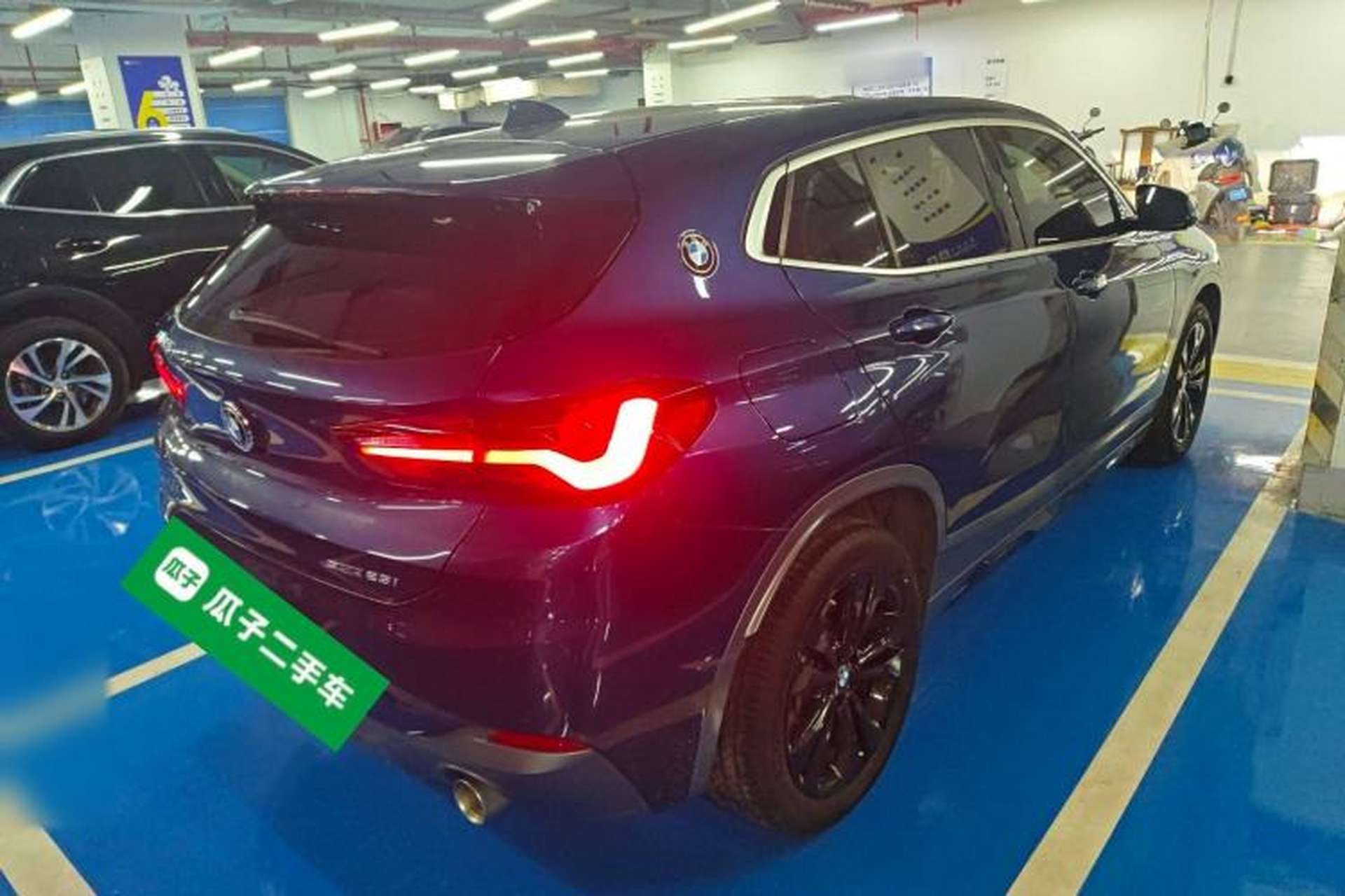Used BMW X2 2023 sDrive25i M Sport Package Rear Right 45 Deg