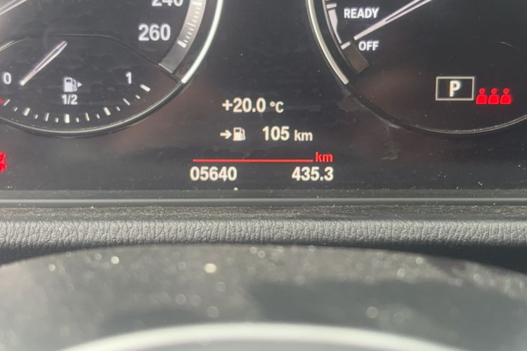 Used BMW X2 2023 sDrive25i M Sport Package Odometer Close Up