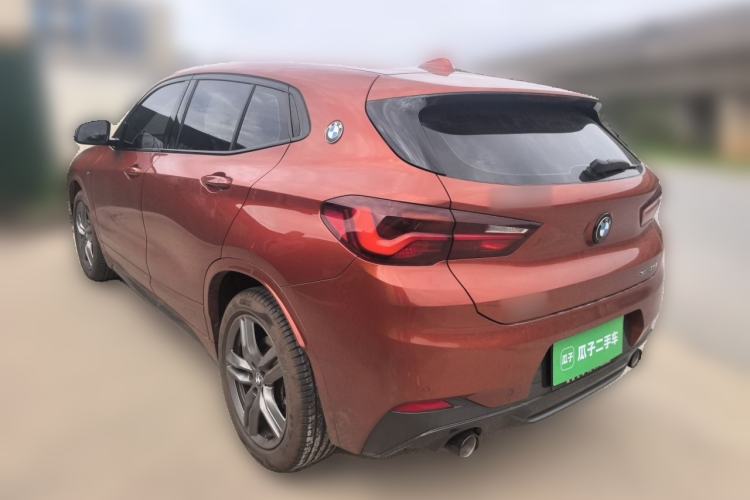 Used BMW X2 2023 sDrive25i M Sport Night Edition Rear Left 45 Deg
