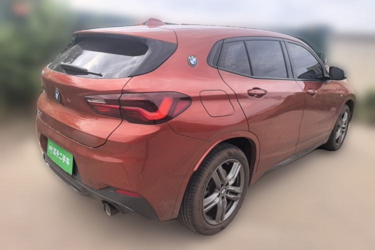 Used BMW X2 2023 sDrive25i M Sport Night Edition Rear Right 45 Deg