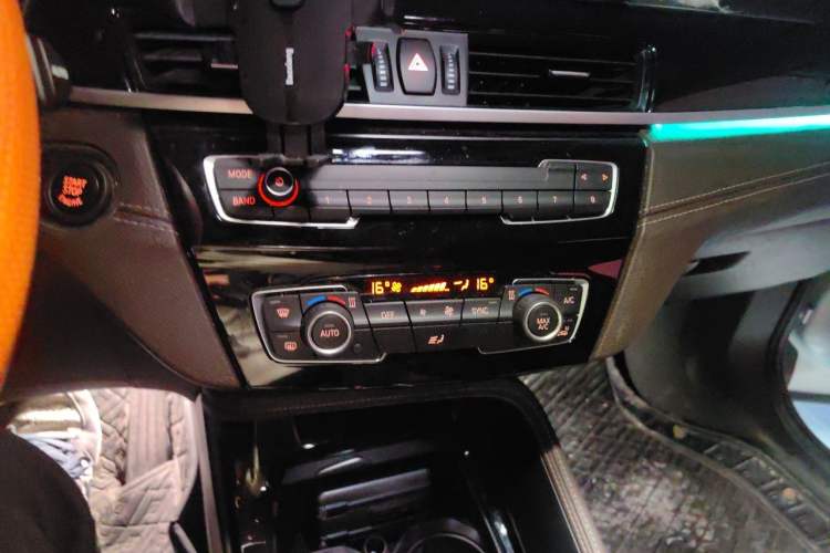 Used BMW X2 2023 sDrive25i M Sport Night Edition Audio And AC Panel