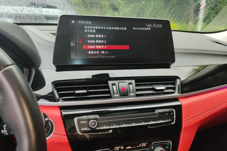 Used BMW X2 2023 sDrive25i M Sport Package Audio And AC Panel