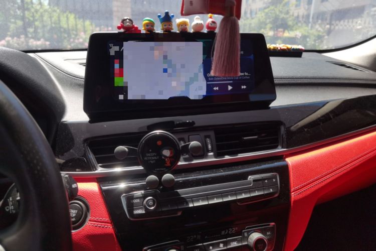 Used BMW X2 2023 sDrive25i M Sport Night Edition Audio And AC Panel