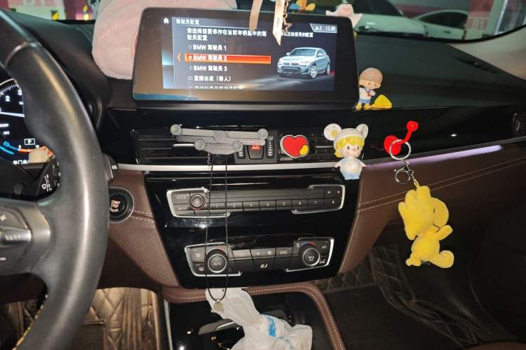 Used BMW X2 2023 sDrive25i M Sport Night Edition Audio And AC Panel