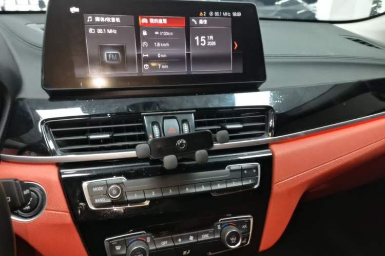 Used BMW X2 2023 sDrive25i M Sport Package Audio And AC Panel