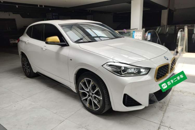 Used BMW X2 2023 sDrive 25i Shining Edition Front Right 45 Deg
