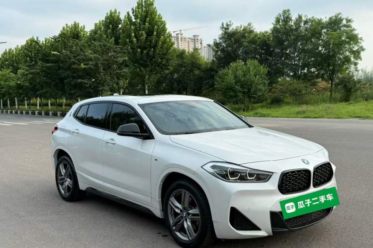 Used BMW X2 2023 sDrive25i M Sport Night Edition Front Right 45 Deg