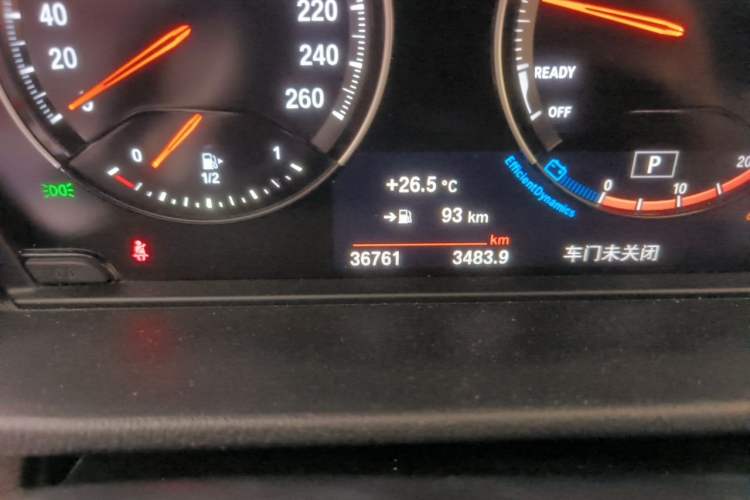 Used BMW X2 2023 sDrive25i M Sport Night Edition Odometer Close Up