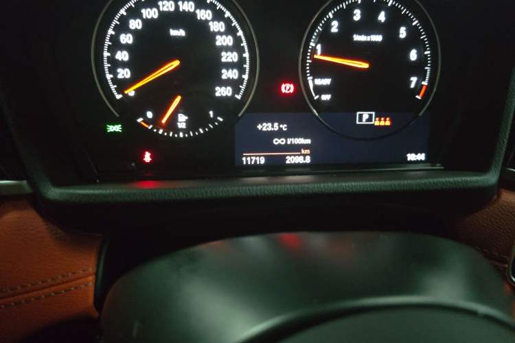 Used BMW X2 2023 sDrive25i M Sport Night Edition Odometer Close Up