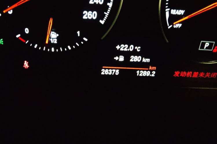 Used BMW X2 2023 sDrive25i M Sport Package Odometer Close Up